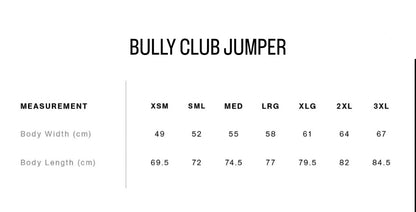 MY BULLY IS GENTLE JUMPER