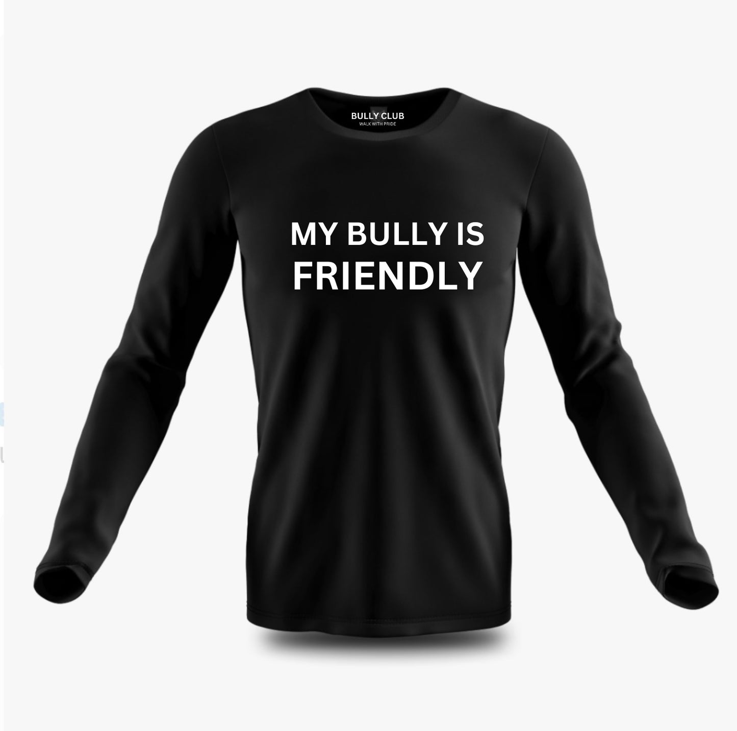 MY BULLY IS FRIENDLY JUMPER